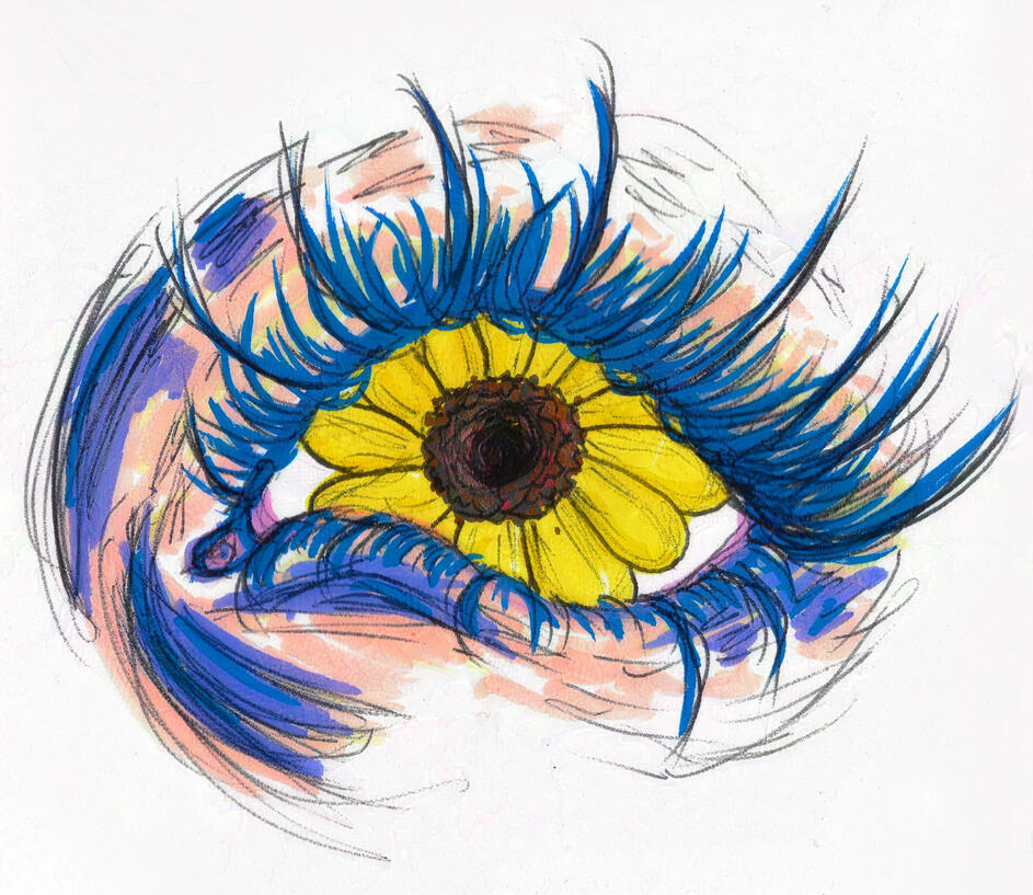 Sunflower Eye