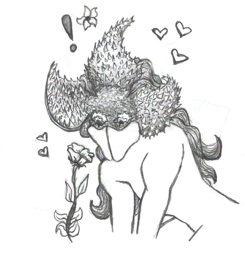 Demille's Discovery | Original Character inspired by Stranger Things (TV) | pencil on paper